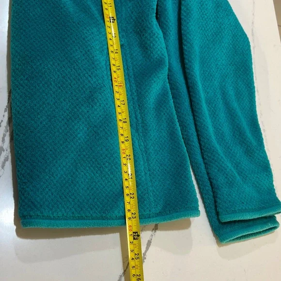 Patagonia Re-Tool Snap- T Aqua Turquoise Fleece Jacket Women’s size S - Picture 15 of 16